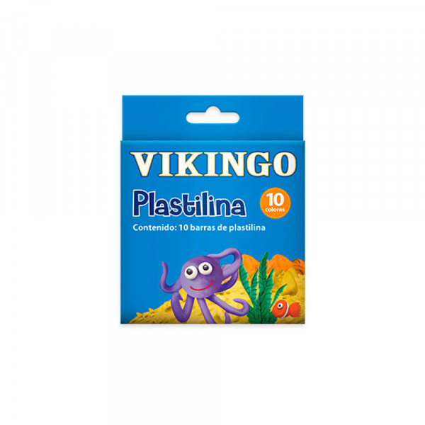 Plastilina delgada x 10 und Vikingo