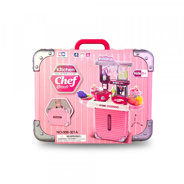 Set de Cocina de Juguete en Maleta V2