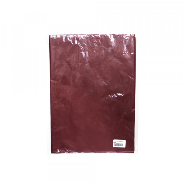 Papel seda color guinda x 24 unidades