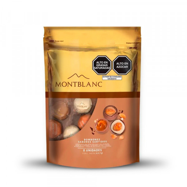 Bombones Surtidos 12B  8 Unid Montblanc