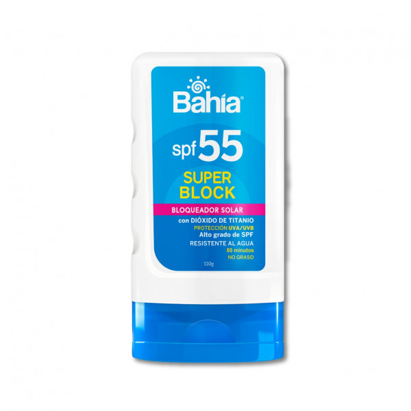 Bloqueador Solar Superblock Spf55 X 110Gr Bahia