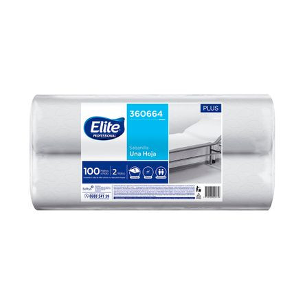 SABANILLA 1H BL 100M X 2 ROLLOS 50X53CM ELITE