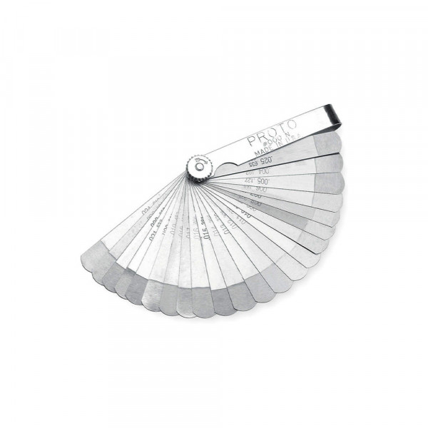JUEGO DE CALIBRES 0.004 0.027 PULG. #22 PROTO J000N