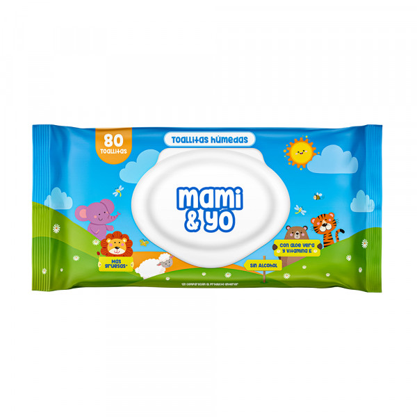 Toallitas húmedas Mami y Yo 80 Und