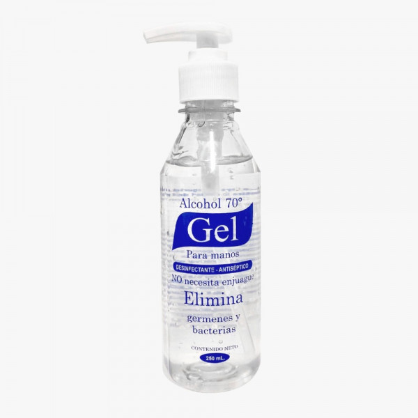 ALCOHOL 70 GEL C/DISP X 250ML ALKOFARMA
