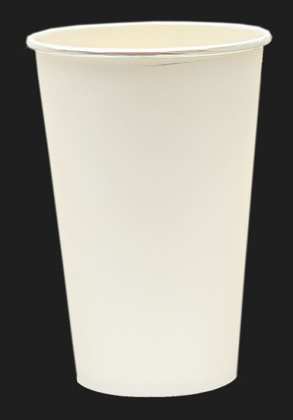 Vaso de polipapel 10 onzas blanco x 50 unidades Dasil