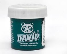 Tempera verde 30 ml David