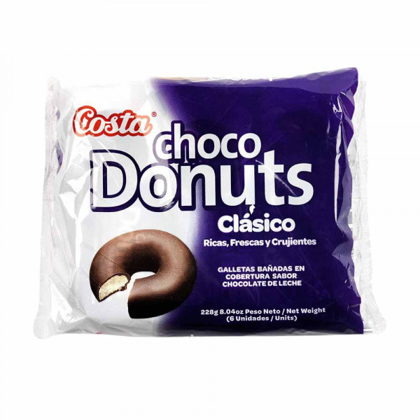 Galleta Choco donuts 33 gr x 6 un Costa