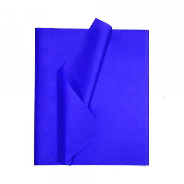 Papel seda azul electrico x 3 unidades