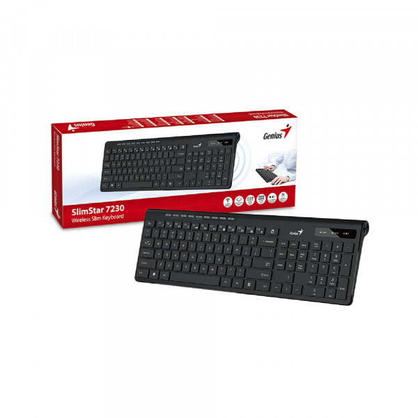 TECLADO GENIUS SLIMSTAR 7230 WIRELESS