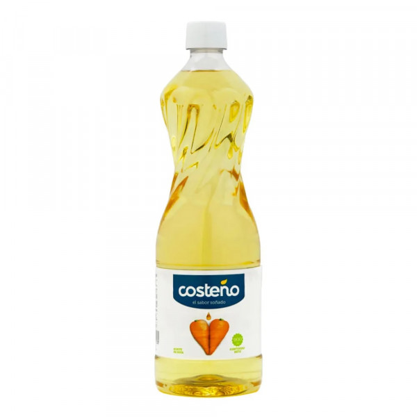 Aceite vegetal de soya 900ml Costeño