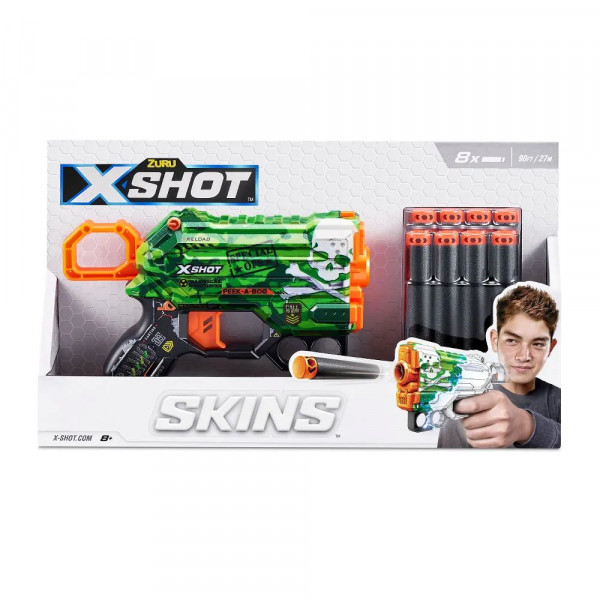 Lanzador Dardos Skins Menace X-Shot 36515