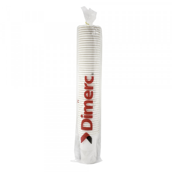 Vaso Polipapel blanco 10 oz paquete 50 unidades Dimerc