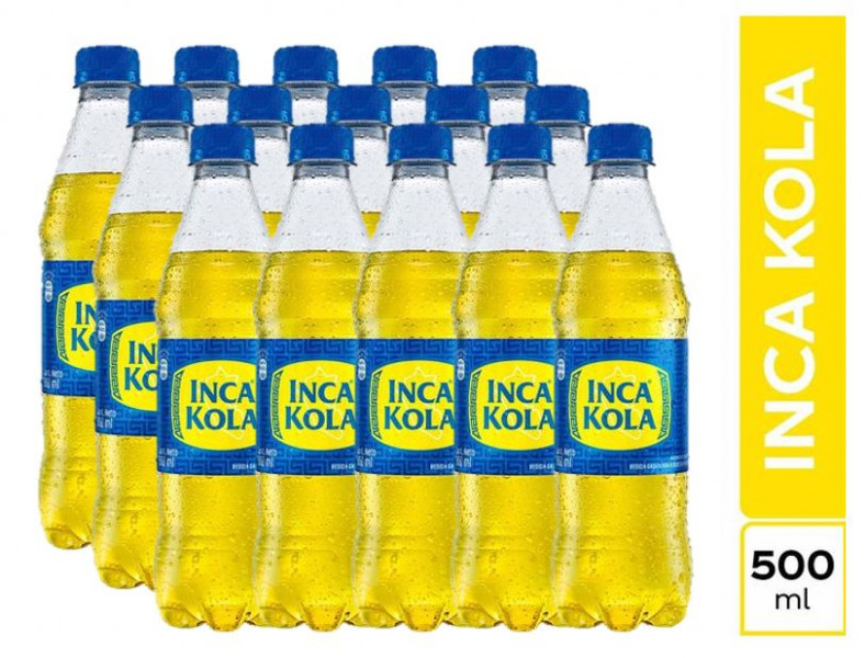 Gaseosa Inca Kola 500ml pack x 15 unidades