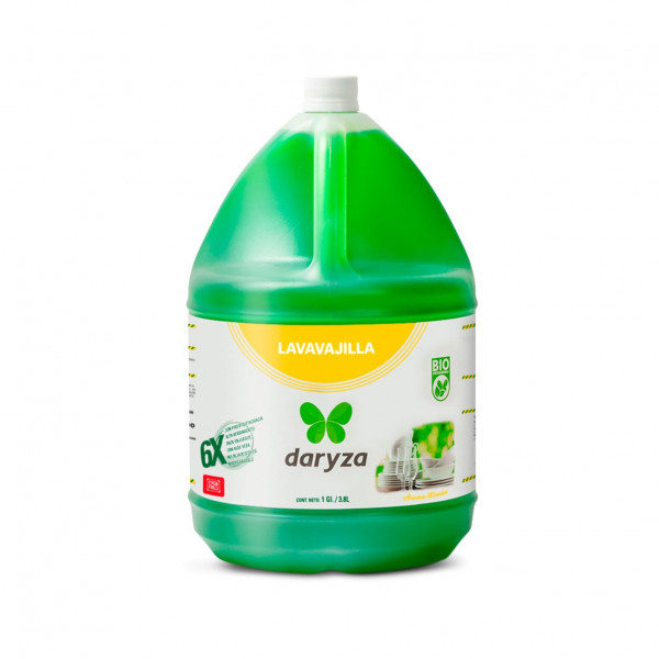 Lavavajilla líquido limón x 3.8 Lt Daryza