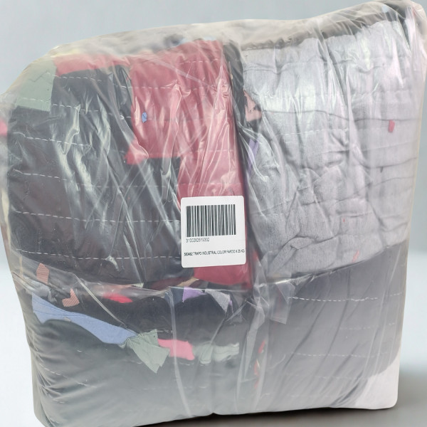 Trapo indsutrial color fardo x 25 kg