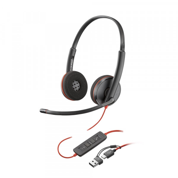 Audífonos Poly Blackwire 3220 HP