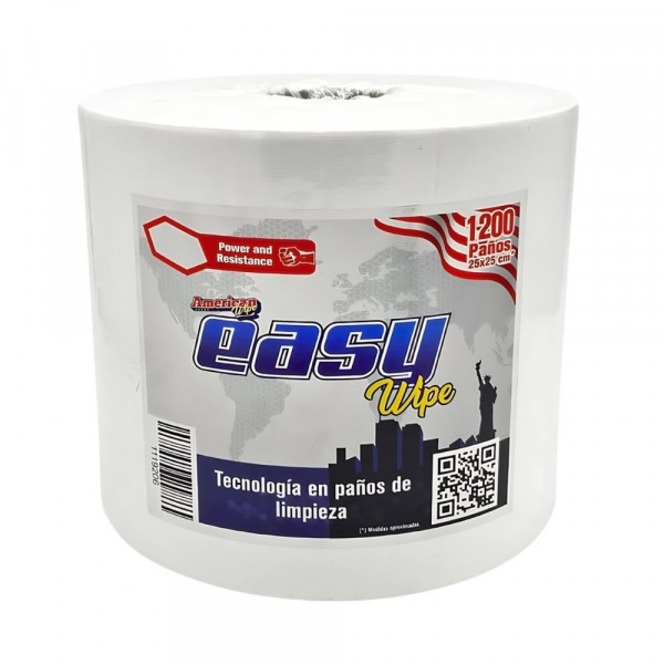 Rollo paño Easywipe x50 300mt 1119206 American Wipe