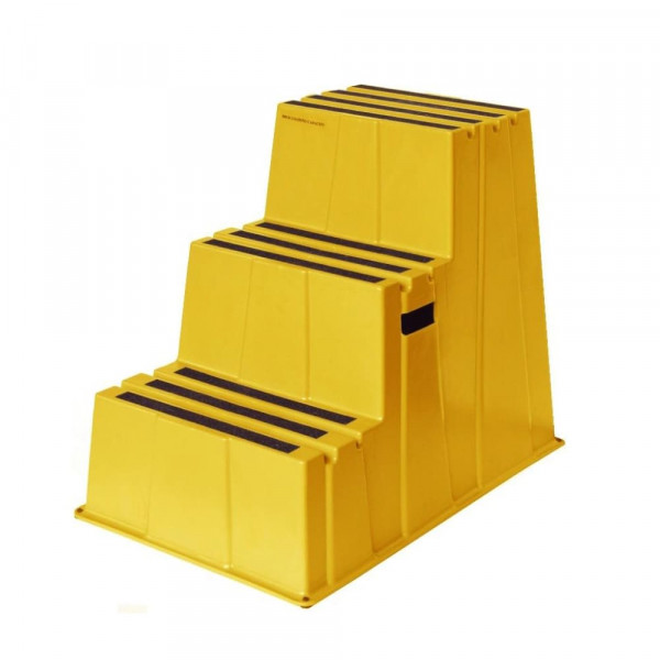 Taburete escalera 3 escalones plástico