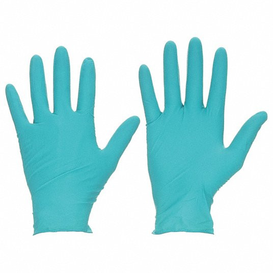 GUANT DESE AZULES VERDE AZULADO M PQ100