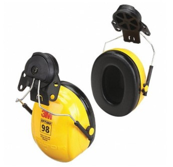 Orejera Peltor H9P3E adaptable a casco 3M