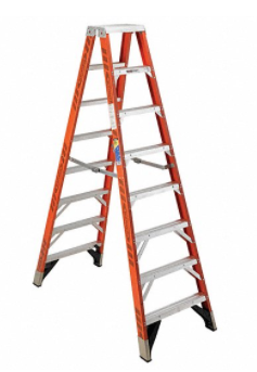 ESCALERA TIJ DOB,375 LB.,AN 28-1/8 PULG.