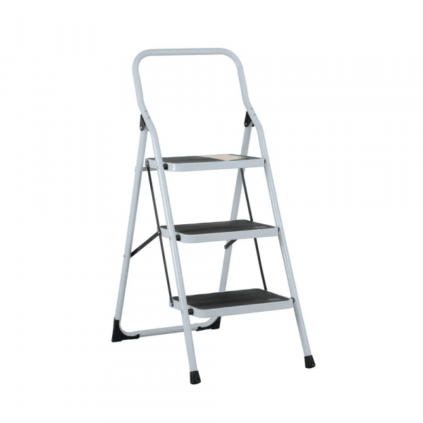 Escalera tubular plegable 3 peldaños Pretul 24120