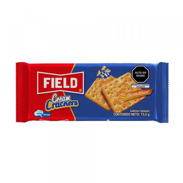 GALLETA CREAM CRACKER 73.5 GR FIELD
