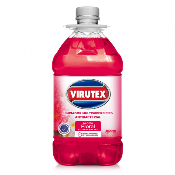 LIMPIATODO ANTIBACTERIAL FLORAL 3800ML VIRUTEX