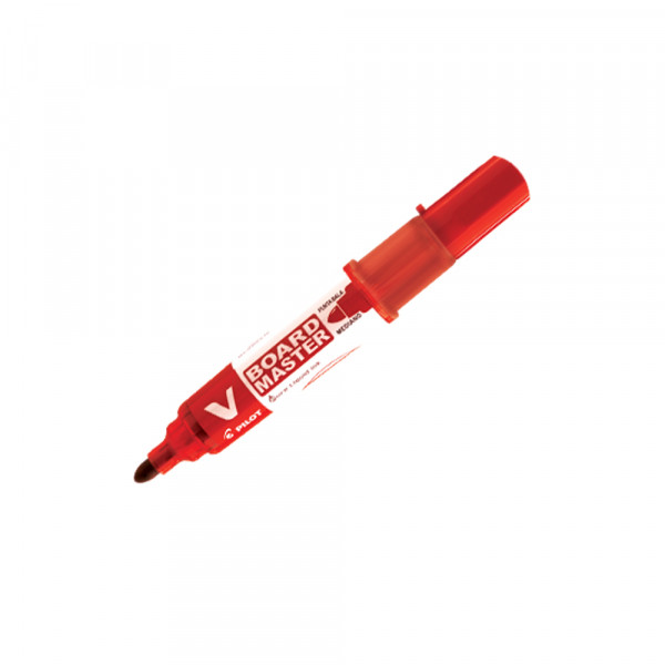 Plumón para pizarra punta gruesa recargable rojo WBMA-VBM