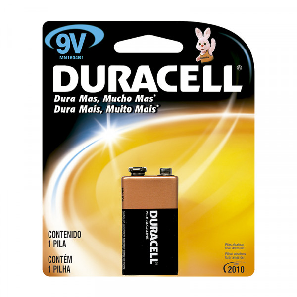 BATERIA MN 1604 DURACELL 9 V