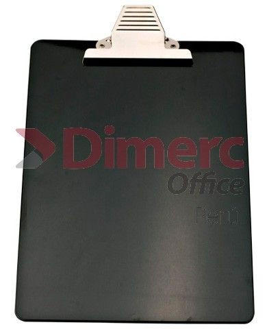 Tablero plastico oficio negro Artesco