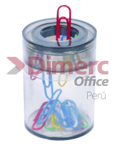 Porta clips redondo negro Arti Creativo