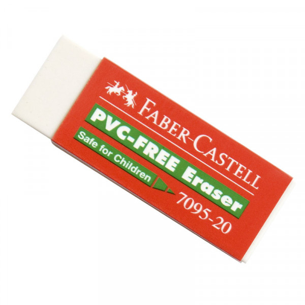Borrador blanco grande Faber Castell