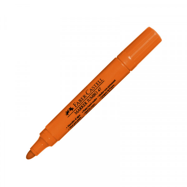 Plumon grueso naranja 47 Faber Castell