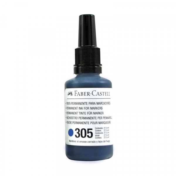 TINTA RECARGA P/PLUMON PERMAN AZUL 305 27.5ML FABE