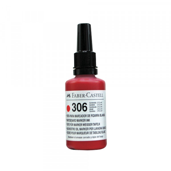 TINTA RECARGA P/PLUMON PIZARRA 306 ROJO FABER