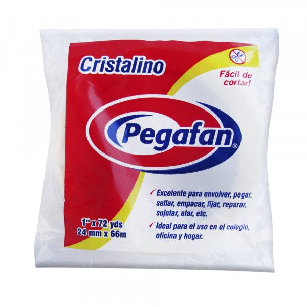 CINTA ADH. CRISTAL 1X72 YRD PEGAFAN