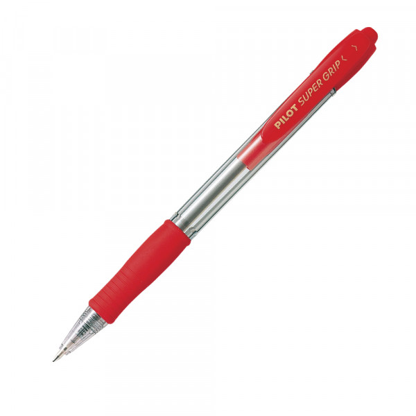 BOLIGRAFO ROJO SUPERGRIP BPGP 10R F PILOT