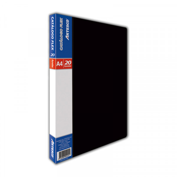 CATALOGO A4 X 20 FUNDAS AZUL FLEX ARTESCO