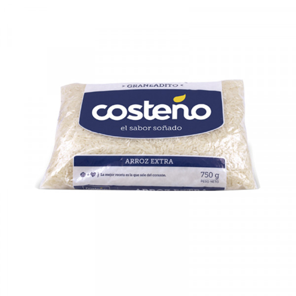 Arroz extra 750 gr Costeño