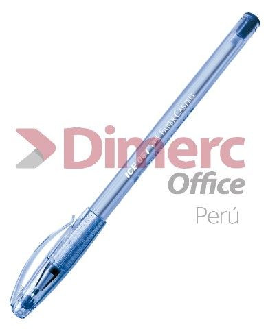 Lapicero tinta semi gel azul ice 061 0.7 mm Faber Castell