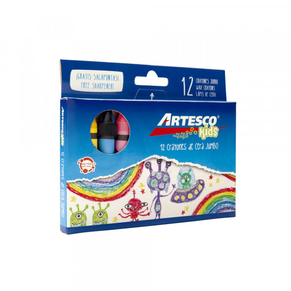 CRAYONES JUMBO X 12 UNI ARTESCO