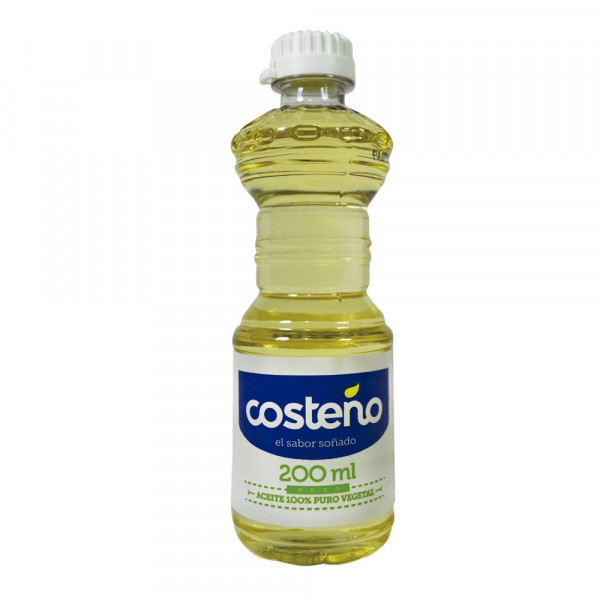 Aceite vegetal 200ml Costeño
