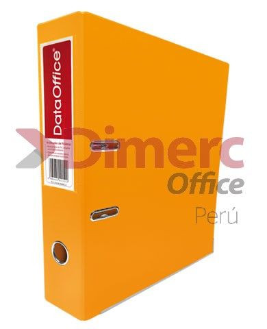 Archivador de palanca plastico lomo ancho oficio amarilo Data Office