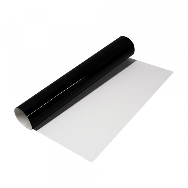 Cartulina plastificada negro 50cm x 65cm x 10 unidades