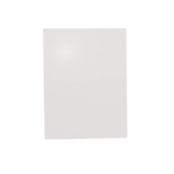 Cartulina plastificada blanco 50cm x 65cm x 10 unidades