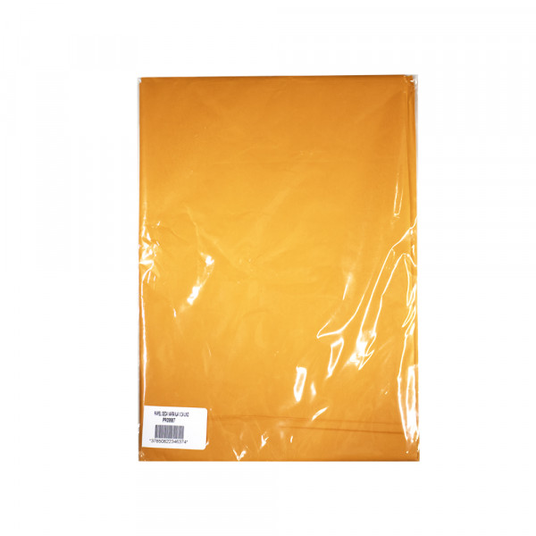 Papel seda color naranja x 24 unidades
