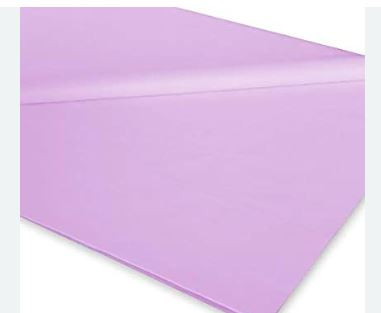 Papel seda color lila  x 24 unidades