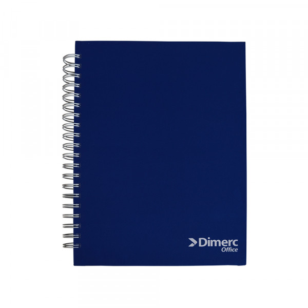 CUADERNO D/RING CUADRIC A4 160H T/D AZUL DIMERC